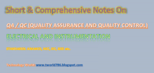 Aramco Standard Electrical and Instrument Question and answers