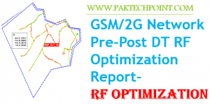 Network Pre-Post DT RF Optimization report