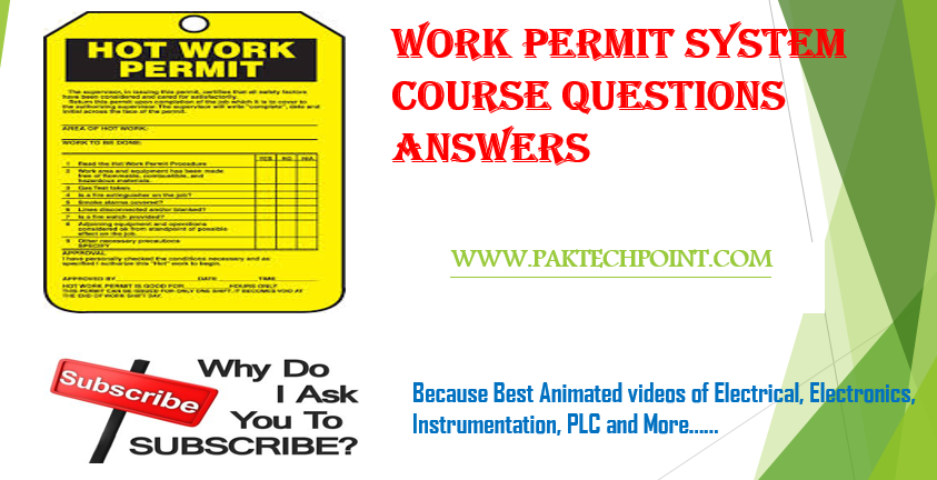 Work Permit System Course Questions Answers