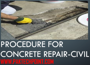 Procedure for Concrete Repair