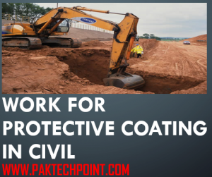 WORK FOR PROTECTIVE COATING IN CIVIL