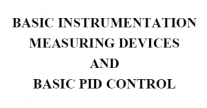 BASIC INSTRUMENTATION MEASURING DEVICES AND BASIC PID CONTROL DOWNLOAD