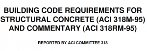 BUILDING CODE REQUIREMENTS FOR STRUCTURAL CONCRETE (ACI 318M-95) AND COMMENTARY (ACI 318RM-95)