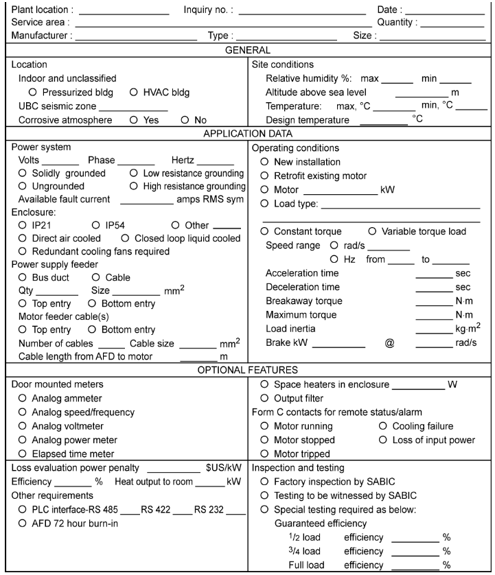 What is Medium Voltage Variable Frequency Drives Design Requirements, VFD Performance