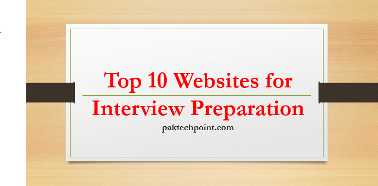 Top 10 Websites for Interview Preparation