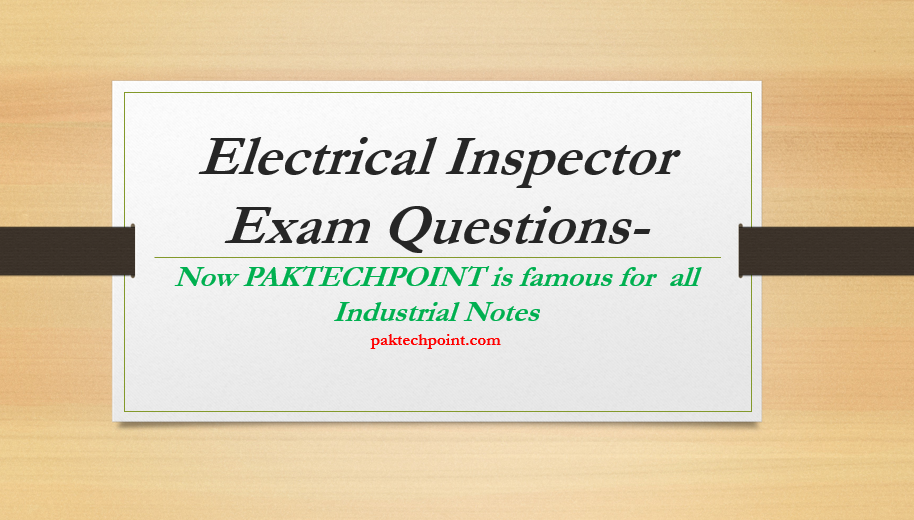 Electrical Inspector Exam Questions, electrical inspector certification test, electrical qc certification, electrical qc inspectior, electrical qc course