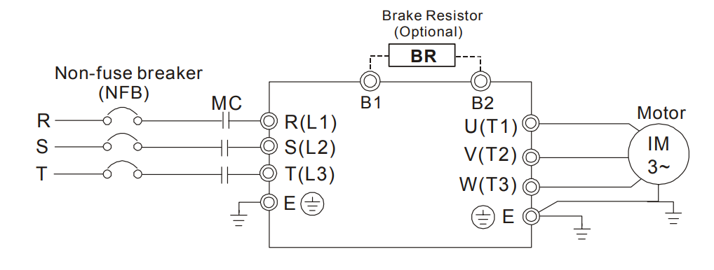 Variable Frequency Drive for 3 Phase Motor