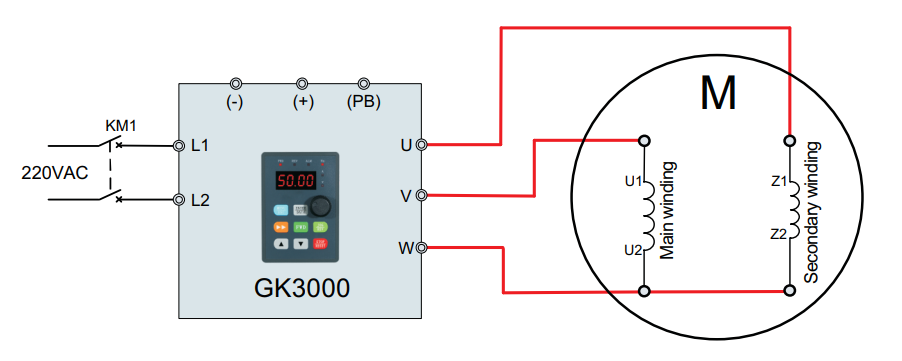 Variable Frequency Drive for 3 Phase Motor