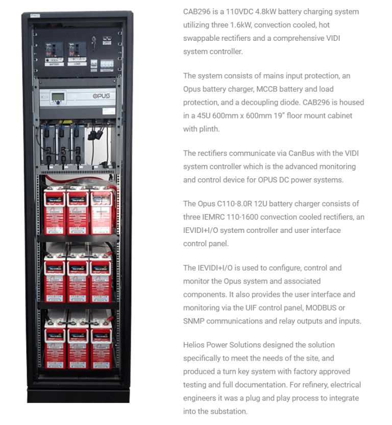 Battery Racks and Battery Charger Installation – PAKTECHPOINT