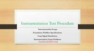 instrumentation loops