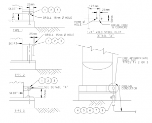 VERTICAL VESSEL GROUNDING