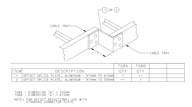 Cable Tray Installation Details DWG