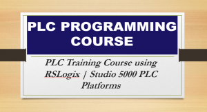 PLC Training Course using RSLogix | Studio 5000 PLC Platforms