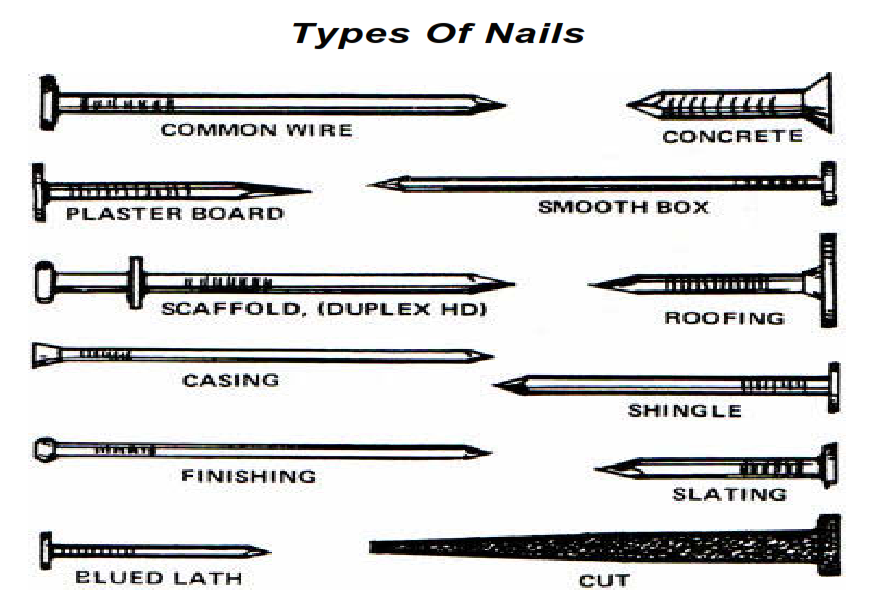 Types Of Nails