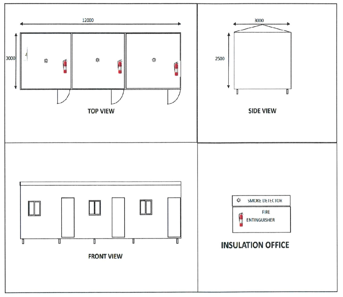 METHOD STATEMENT FOR TEMPORARY FACILITIES WORK [INSULATION] 