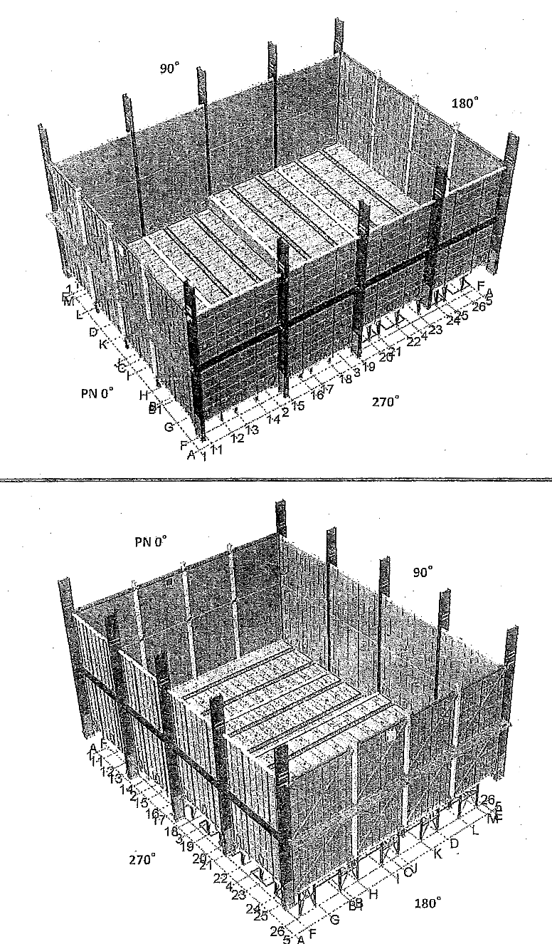 Installation of Floor panels (Inside section of Rad. coil )