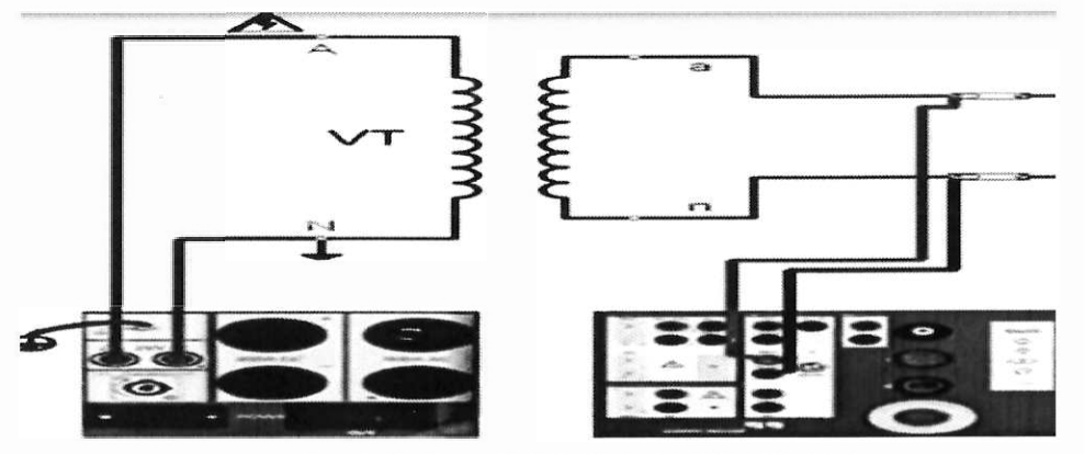 CPC100 connection to test 