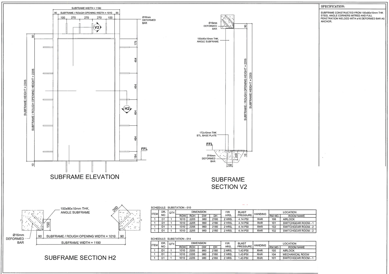 BLAST & HOLLOW METAL DOOR INSTALLATION PROCEDURE | METHOD STATEMENT ...