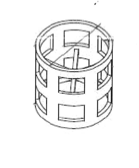 Raschig ring loading