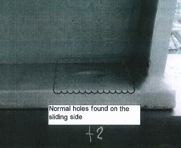 RECTIFICATION PROCEDURE OF EQUIPMENT SADDLE BOLT HOLES