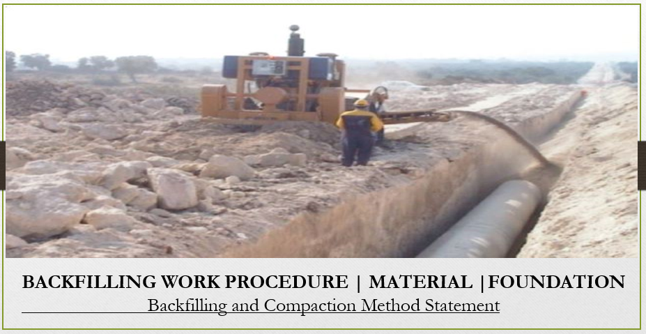 BACKFILLING WORK PROCEDURE | MATERIAL | FOUNDATION