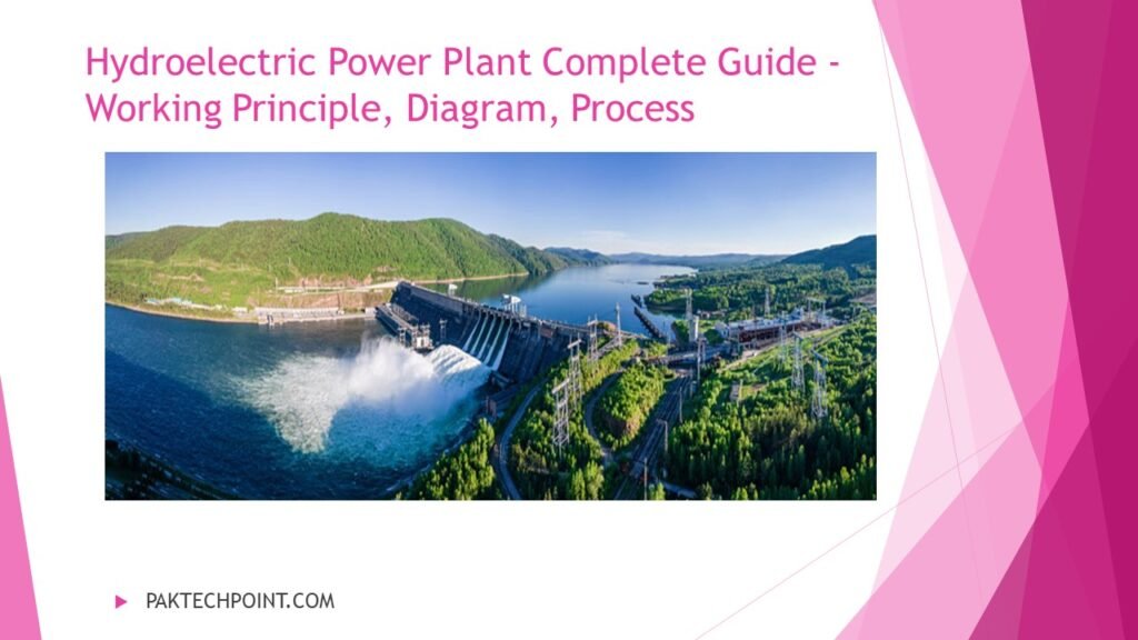 Hydroelectric Power Plant Complete Guide - Working  Principle, Diagram, Process