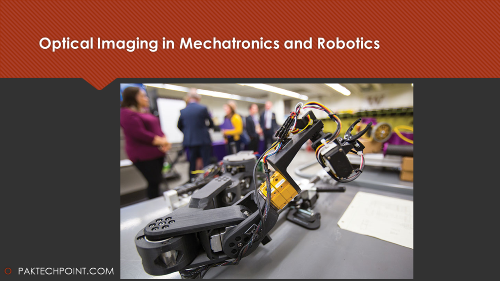 Optical Imaging in Mechatronics and Robotics