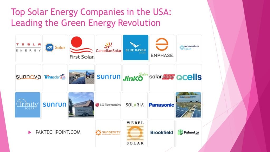 Top Solar Energy Companies in the USA: Leading the Green Energy Revolution