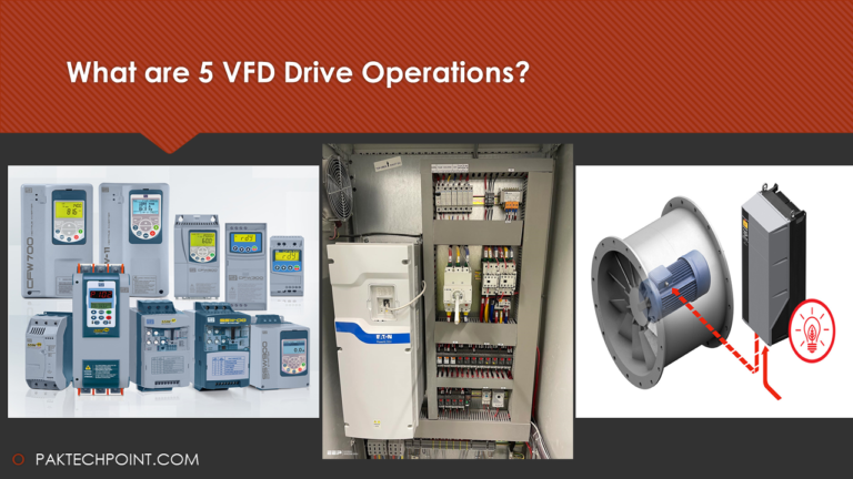 What are 5 VFD Drive Operations? VFD Inverter Configuration – PAKTECHPOINT