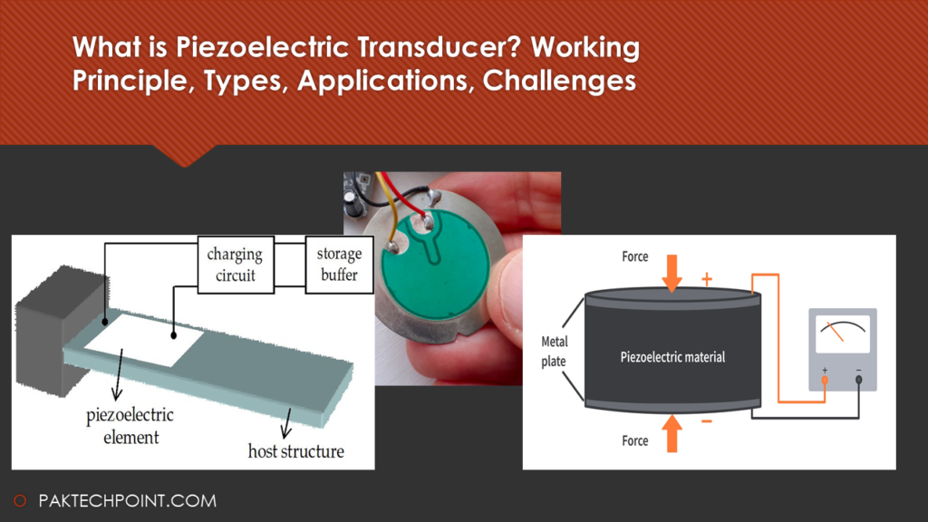 What is Piezoelectric Transducer Working Principle, Types, Applications, Challenges