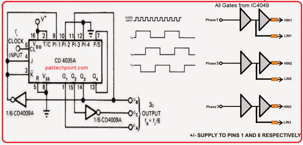 3 Phase VFD Circuit Diagram