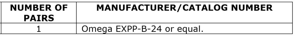 Thermocouple Extension Cable Type 9`