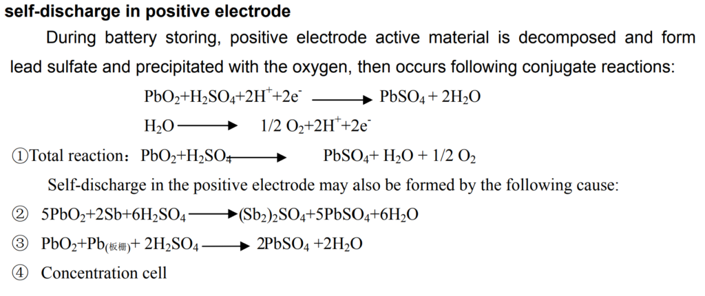 Cause of Self Discharging of Batteries [PDF]