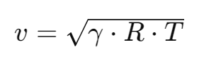 Speed of Sound Formula