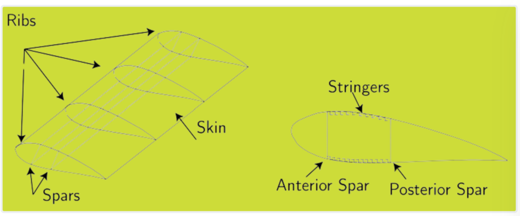 Structural wing sketch.