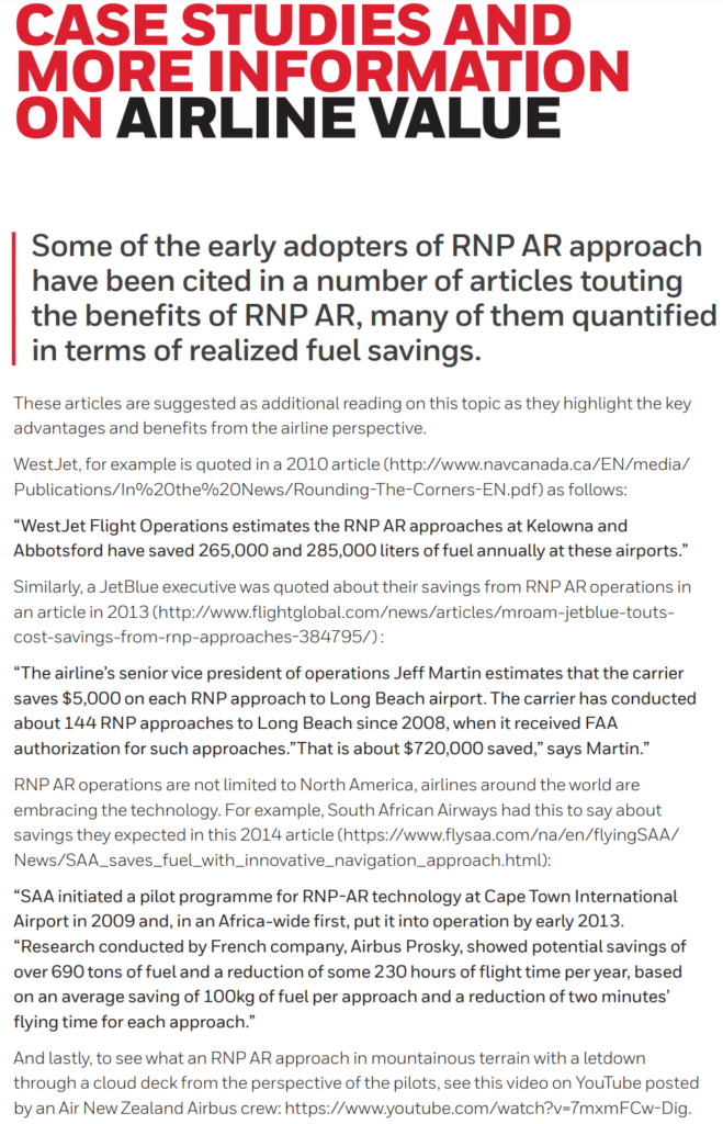 Case Study about RNP and RNP AR.