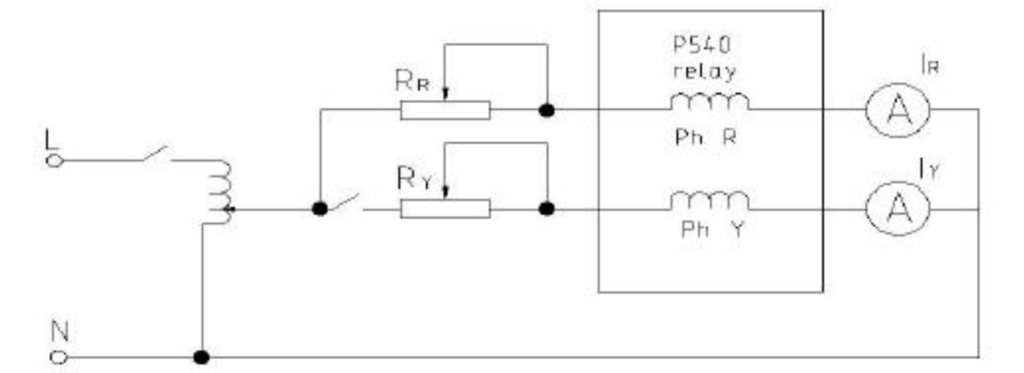 BIAS CHARACTERISTIC TESTING of  MiCOM P546