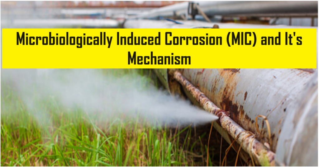 Microbiologically Induced Corrosion (MIC) and It's Mechanism