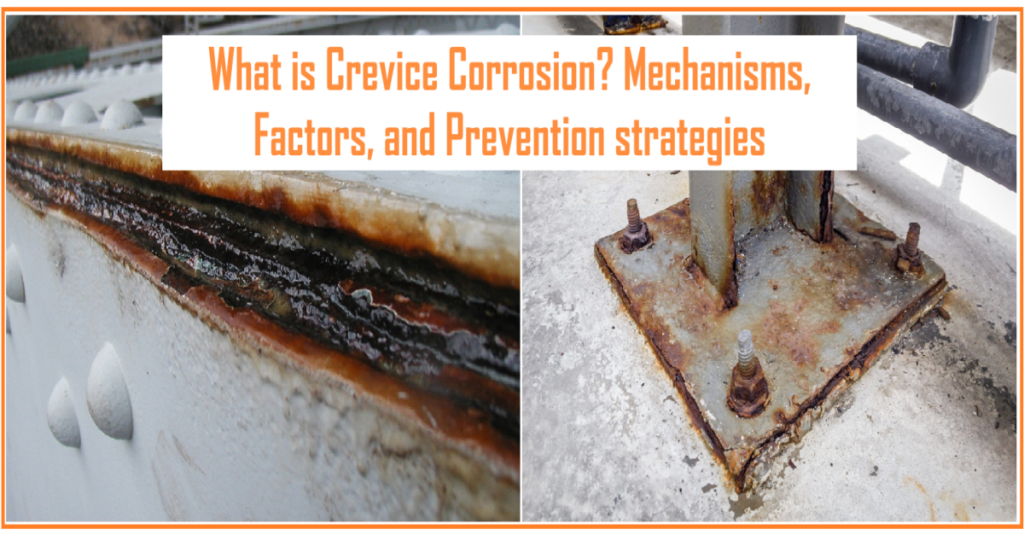 What is Crevice Corrosion? Mechanisms, Factors, and Prevention strategies