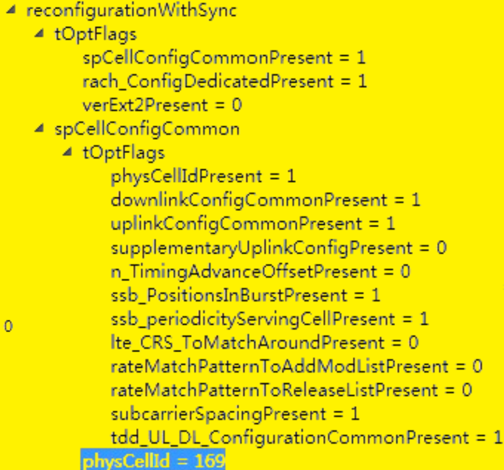 3. Handover Execution (RRC Reconfiguration)