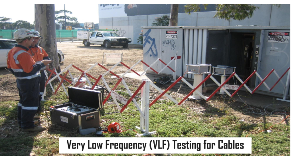 Very Low Frequency (VLF) Testing for Cables.